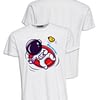 Camiseta Infantil 'Apolo #Summer'. Frontal y Reverso. ChapartsDesigns