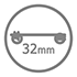 Imperdible (32 mm)