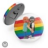 Chapa Abridor con Imán 'Tu y Yo' de Sergio Ninot. ChapartsDesigns