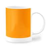 Taza Blanca 'Pantone #1335'. Derecha. Diestro. ChapartsDesigns