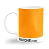 Taza Blanca 'Pantone #1335'. Izquierda. Diestro. ChapartsDesigns