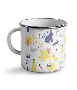 Taza vintage 'La Metamorfosis del Ronroneo'. Izquierda. ChapartsDesigns