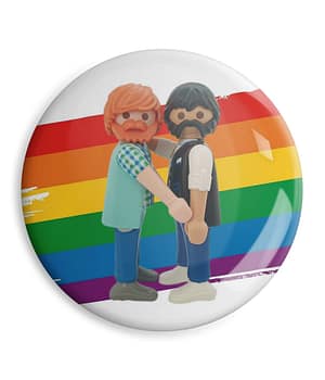 Chapa 'Tu y Yo' de Sergio Ninot. ChapartsDesigns