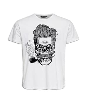 Camiseta Infantil 'Black is not Sad, Black is Poetic'. Frontal. ChapartsDesigns