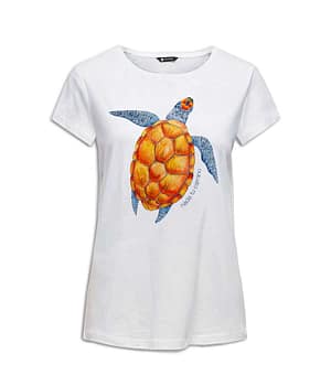 Camiseta Mujer 'nada tu camino'. Frontal. ChapartsDesigns