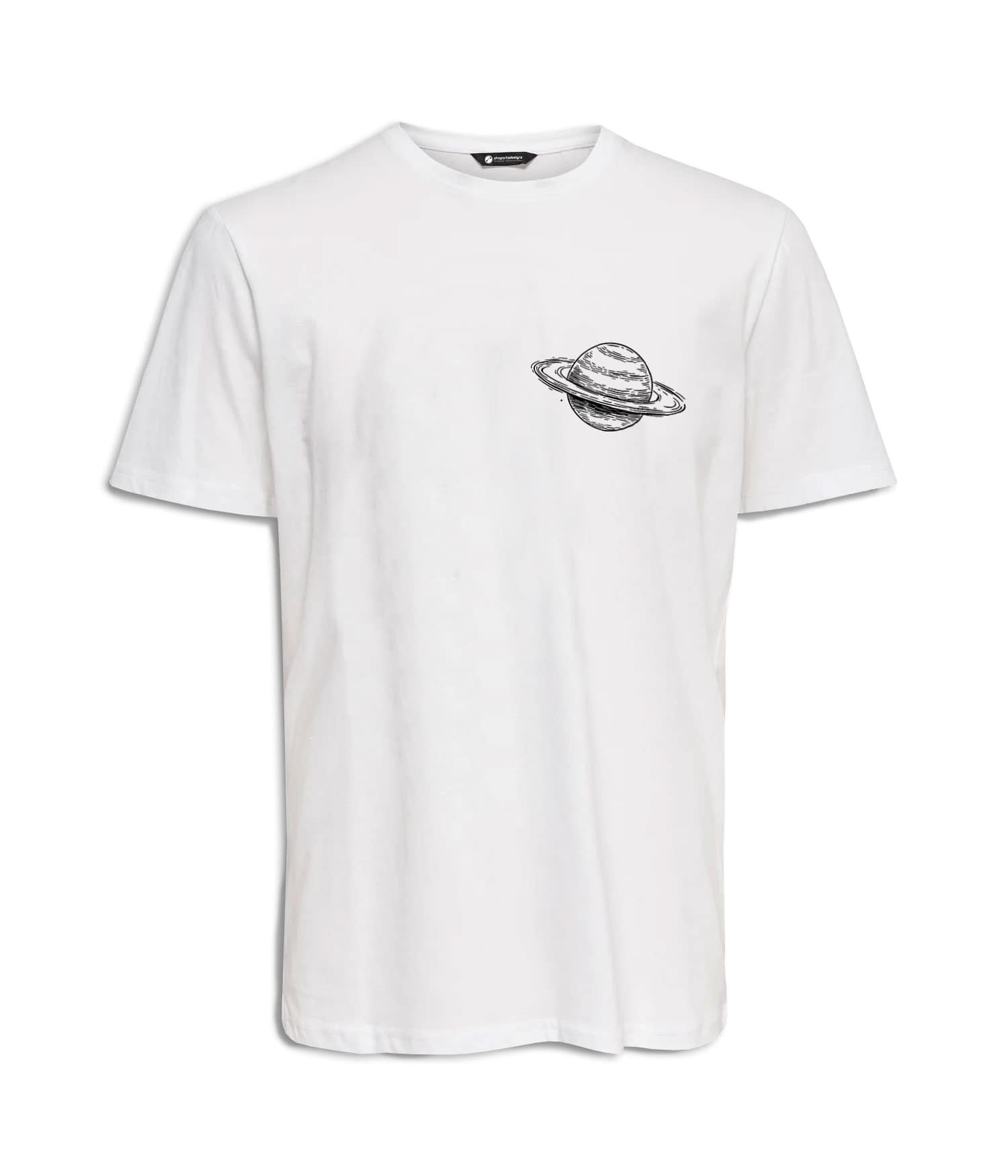 Camiseta Hombre 'Mono Astronauta, un viaje interestelar'. Frontal. ChapartsDesigns Camiseta Hombre 'Mono Astronauta, un viaje interestelar'. Frontal. ChapartsDesigns