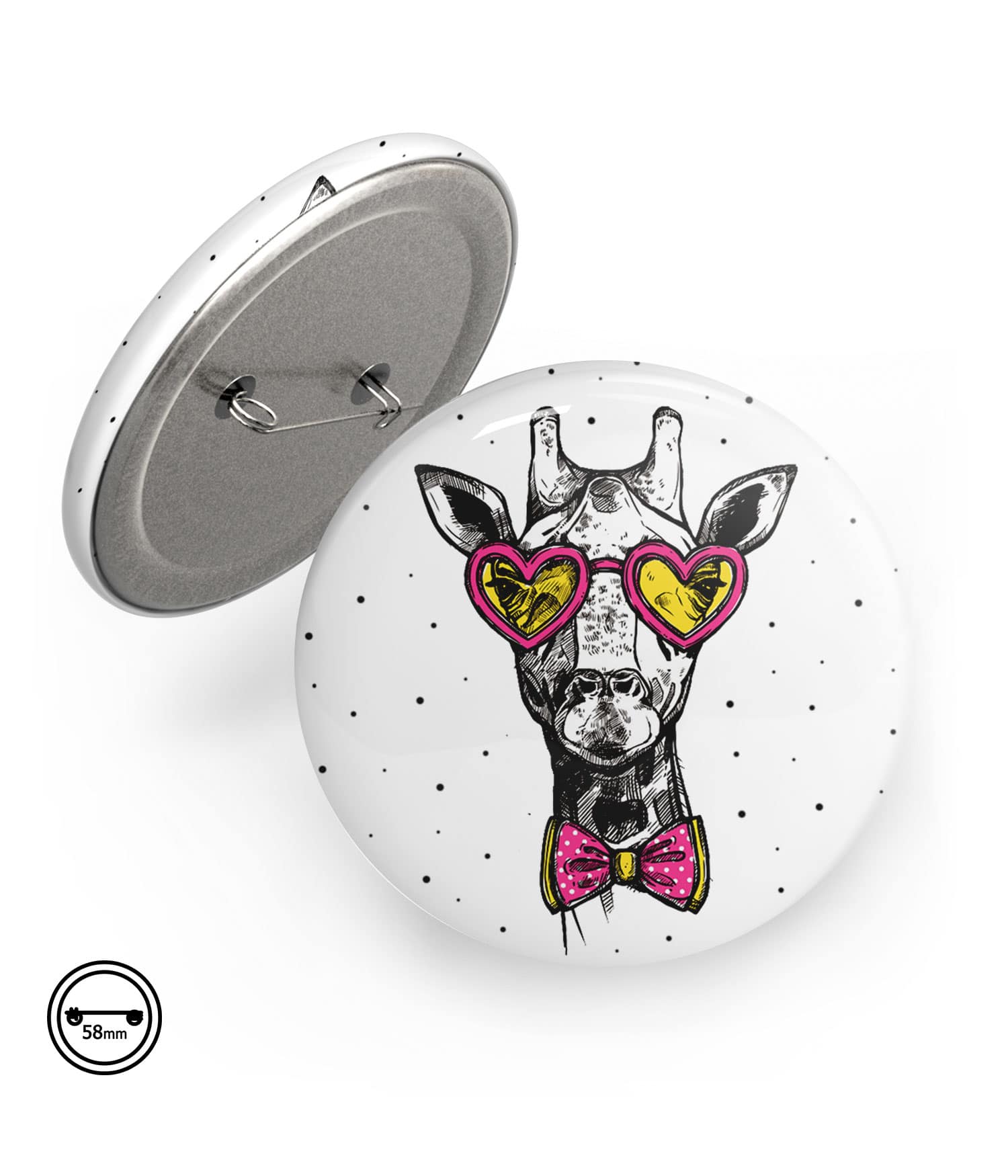 Chapa Imperdible 58mm 'Antes Muerta Que Sencilla' 2. ChapartsDesigns Chapa Imperdible 58mm 'Antes Muerta Que Sencilla' 2. ChapartsDesigns