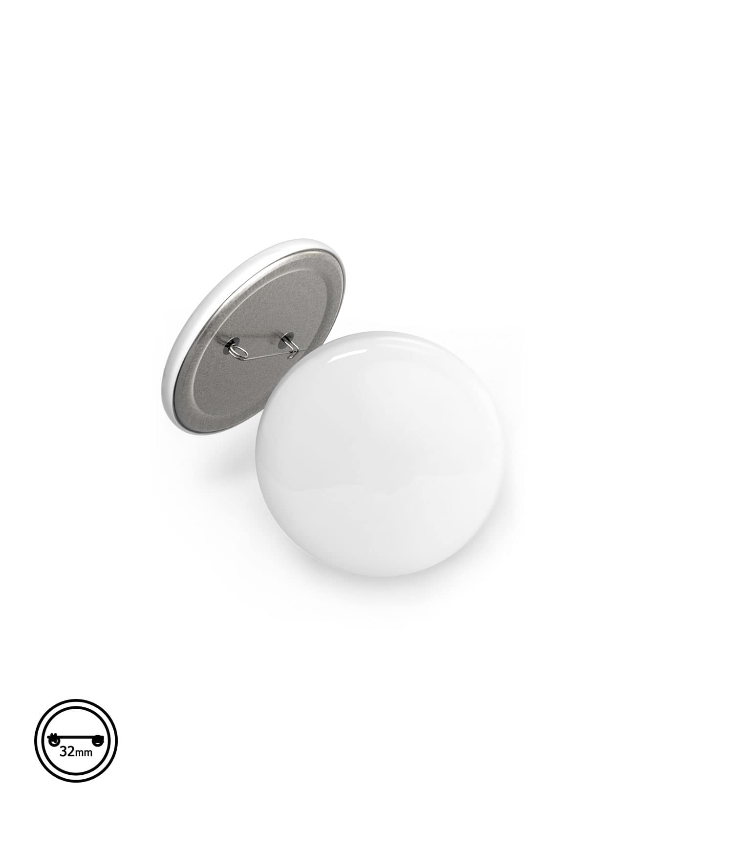 Chapa Imperdible 32mm Personalizada. ChapartsDesigns