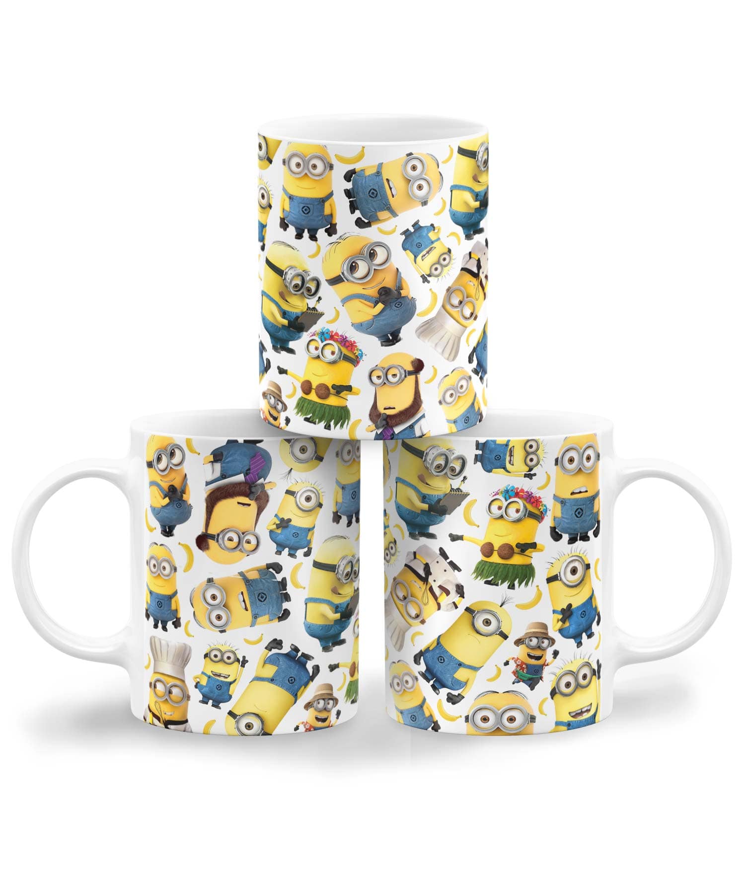 Taza Blanca 'Locos por la Banana'. ChapartsDesigns Taza Blanca 'Locos por la Banana'. ChapartsDesigns