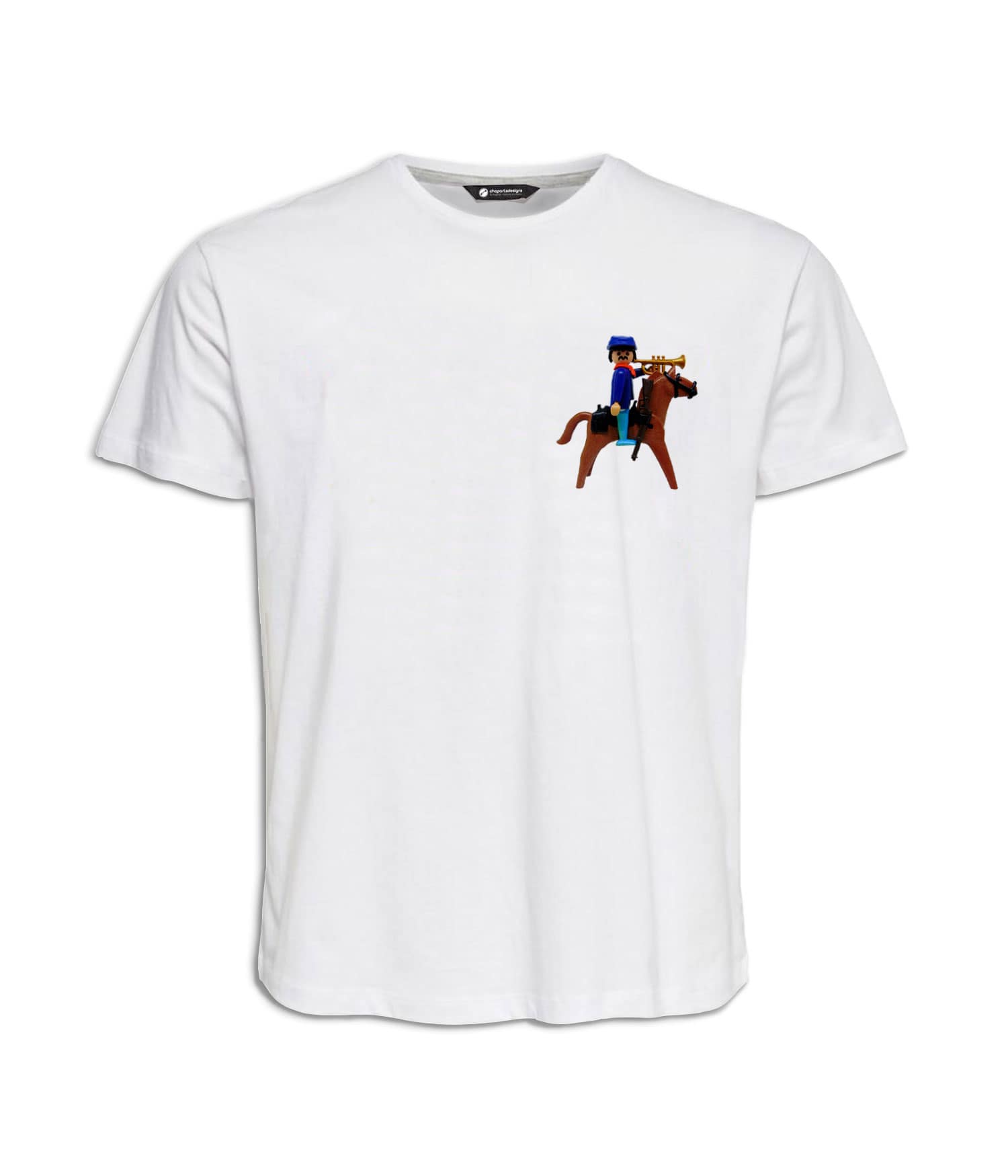 Camiseta Infantil 'Los soldados del fuerte'. Frontal. SergioNinot. ChapartsDesigns Camiseta Infantil 'Los soldados del fuerte'. Frontal. SergioNinot. ChapartsDesigns