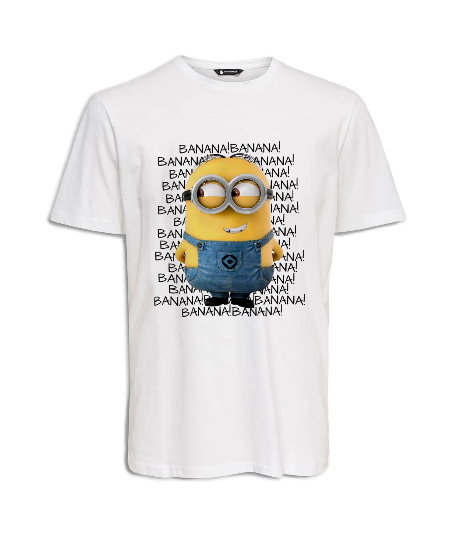 Camiseta Hombre 'Mi nombre es Bob'. Frontal. ChapartsDesigns