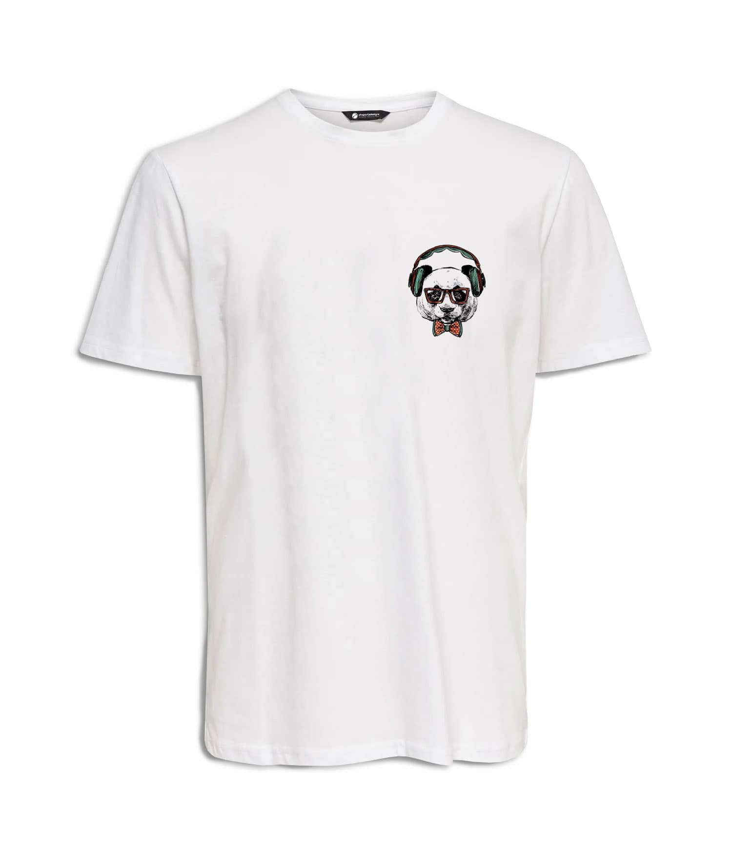 Camiseta Hombre 'A palabras necias buena música'. Frontal. ChapartsDesigns Camiseta Hombre 'A palabras necias buena música'. Frontal. ChapartsDesigns