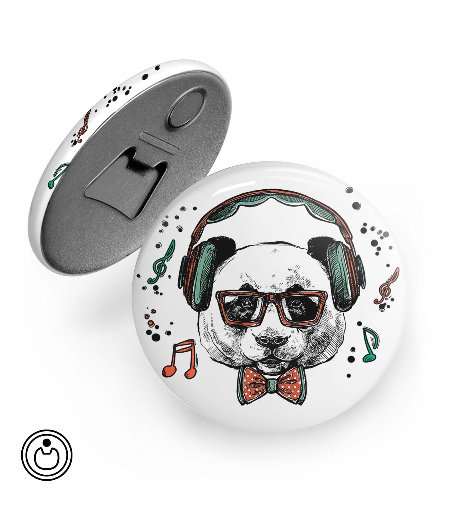 Chapa abridor con imán 'A palabras necias buena música'. 1. ChapartsDesigns Chapa abridor con imán 'A palabras necias buena música'. 1. ChapartsDesigns