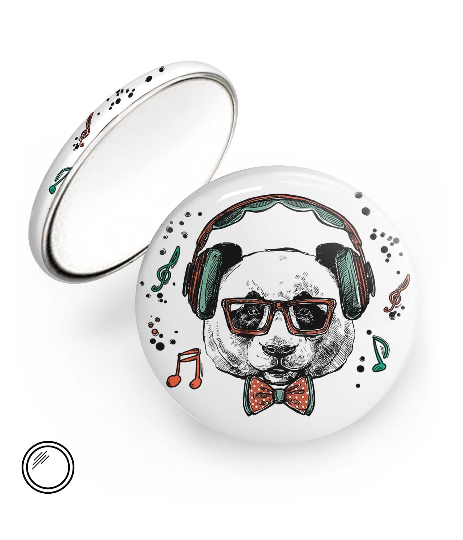 Chapa Espejo 'A palabras necias buena música'. 1. ChapartsDesigns Chapa Espejo 'A palabras necias buena música'. 1. ChapartsDesigns