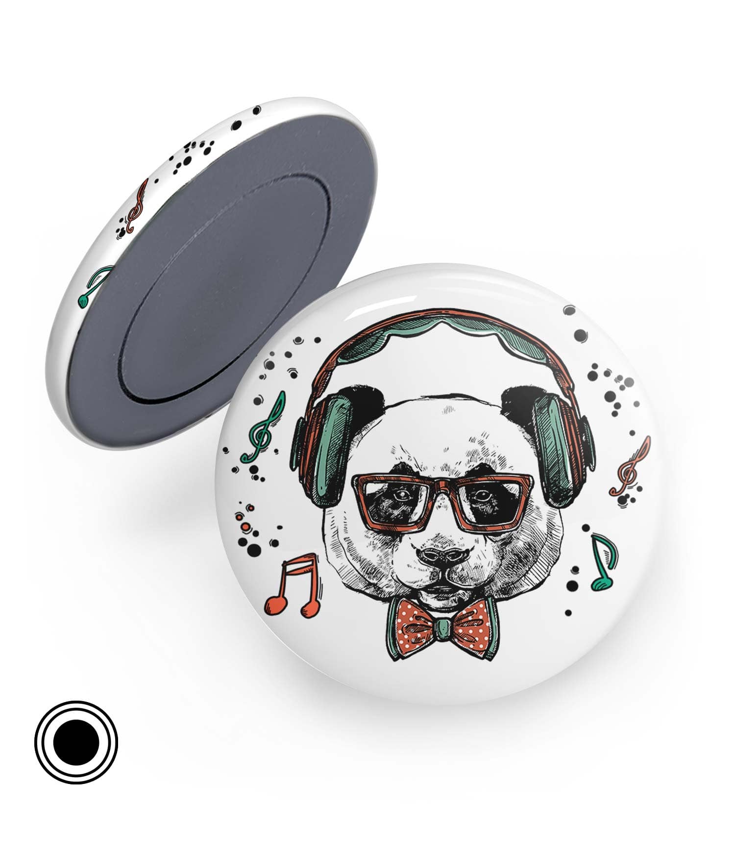 Chapa imán 'A palabras necias buena música'. 1. ChapartsDesigns Chapa imán 'A palabras necias buena música'. 1. ChapartsDesigns