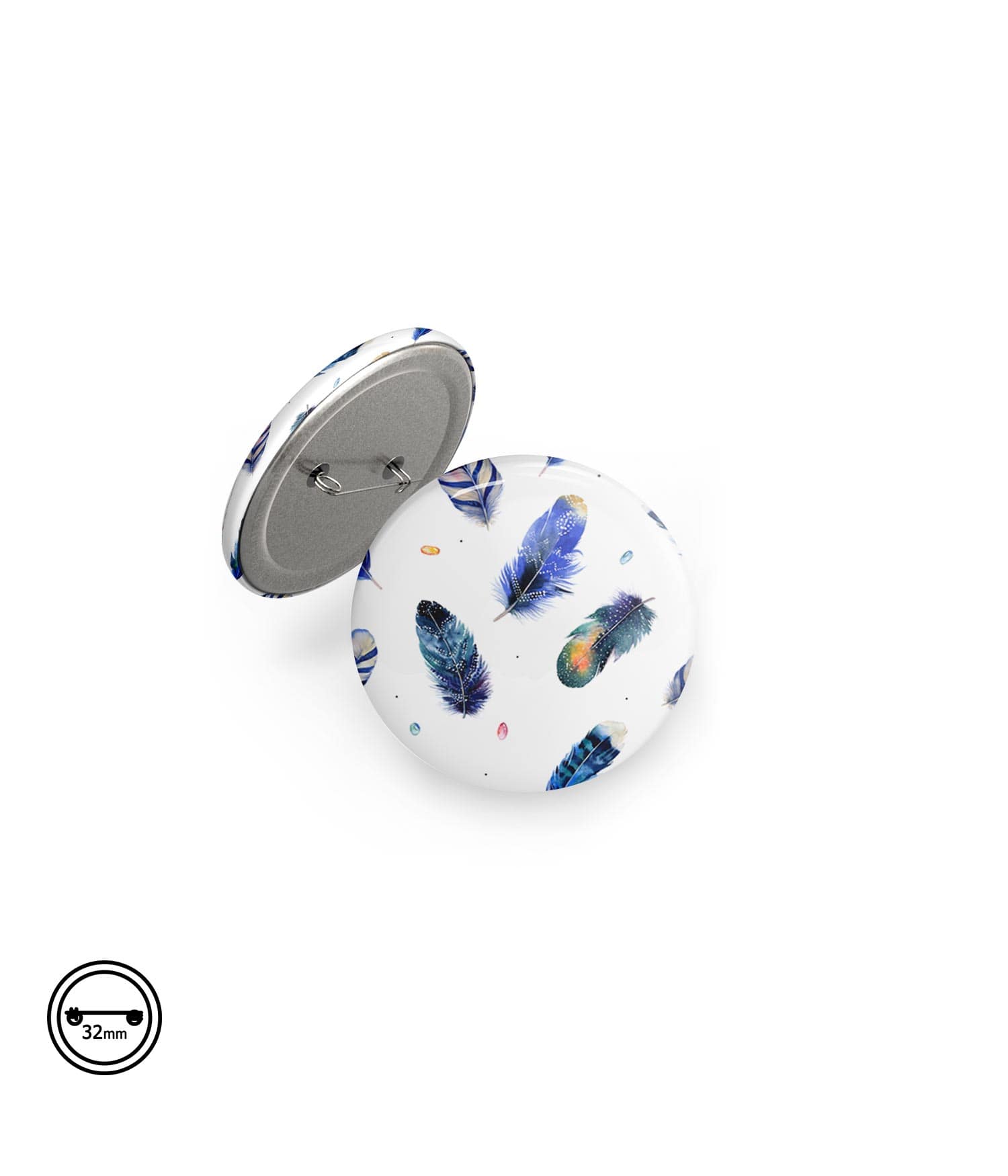 Chapa Imperdible 32mm 'Dreams come true'. 1. ChapartsDesigns Chapa Imperdible 32mm 'Dreams come true'. 1. ChapartsDesigns