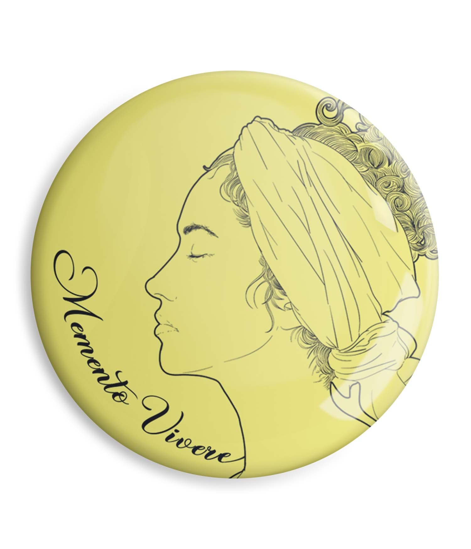 Chapa 'Memento Vivere'. Limón. ChapartsDesigns Chapa 'Memento Vivere'. Limón. ChapartsDesigns