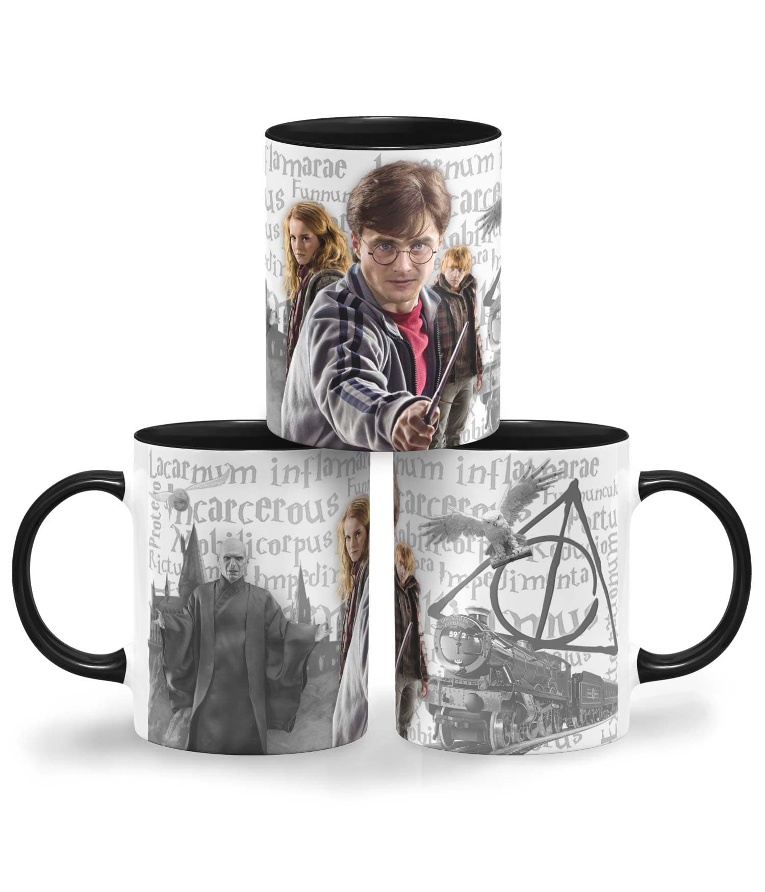 Taza Color 'Hogwarts Prestigiosa Escuela de Magia'. 3 Tazas. ChapartsDesigns Taza Color 'Hogwarts Prestigiosa Escuela de Magia'. 3 Tazas. ChapartsDesigns
