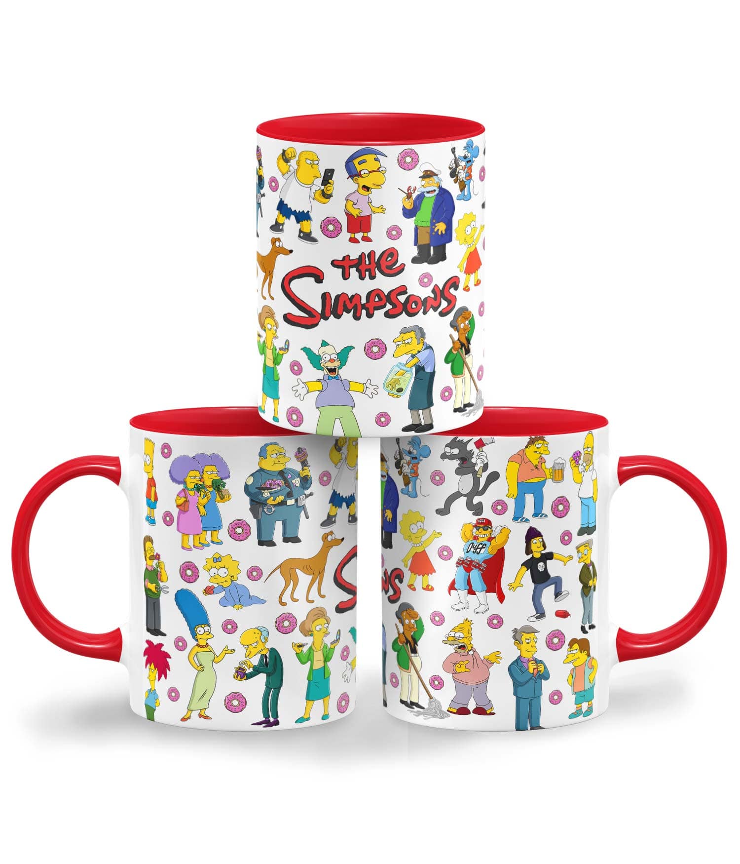 Taza Color 'Los habitantes más famosos de Springfield'. ChapartsDesigns Taza Color 'Los habitantes más famosos de Springfield'. ChapartsDesigns