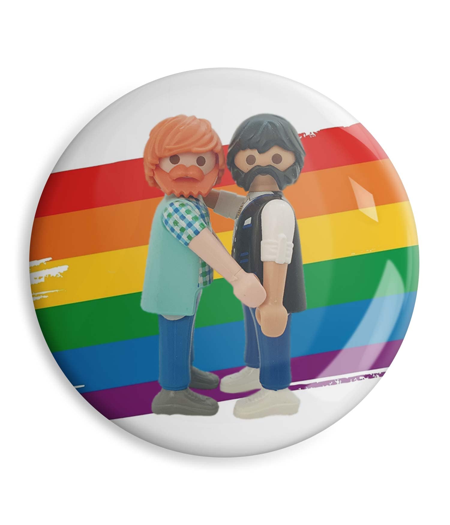 Chapa 'Tu y Yo' de Sergio Ninot. ChapartsDesigns