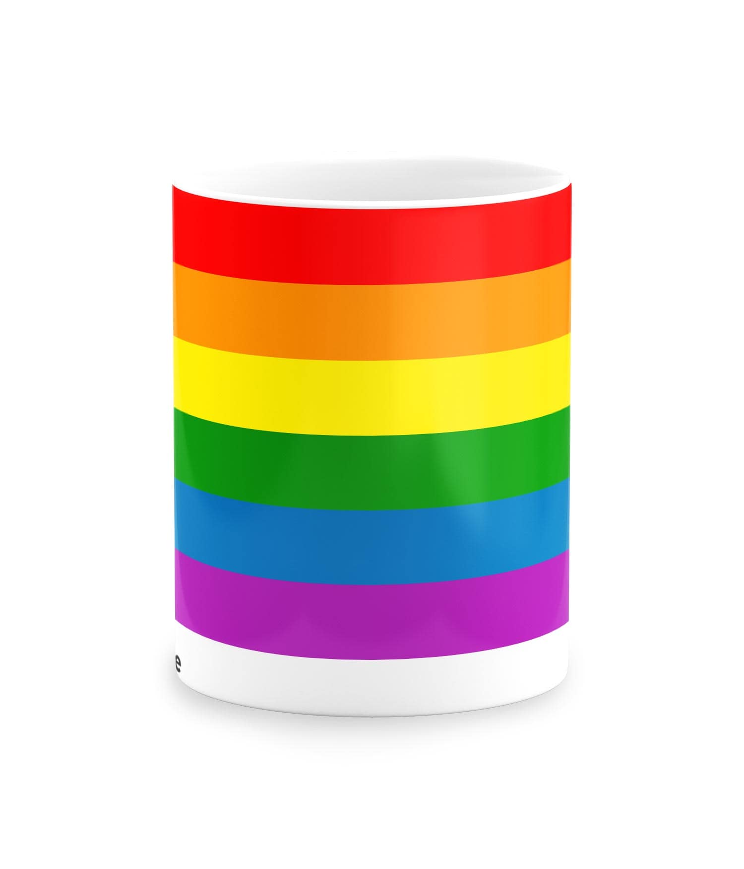 Taza Blanca 'Pantone #Pride'. Frontal. Diestro. ChapartsDesigns Taza Blanca 'Pantone #Pride'. Frontal. Diestro. ChapartsDesigns