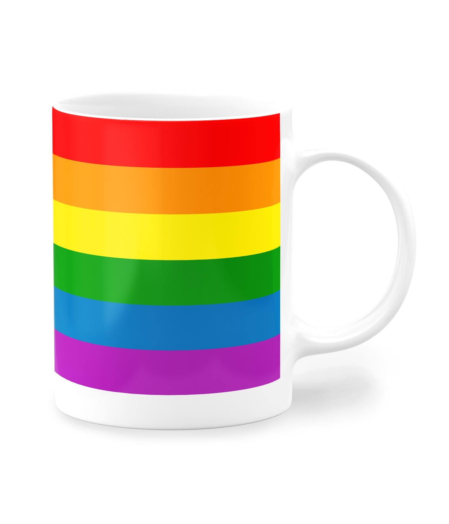 Taza Blanca 'Pantone #Pride'. Derecha. Diestro. ChapartsDesigns Taza Blanca 'Pantone #Pride'. Derecha. Diestro. ChapartsDesigns