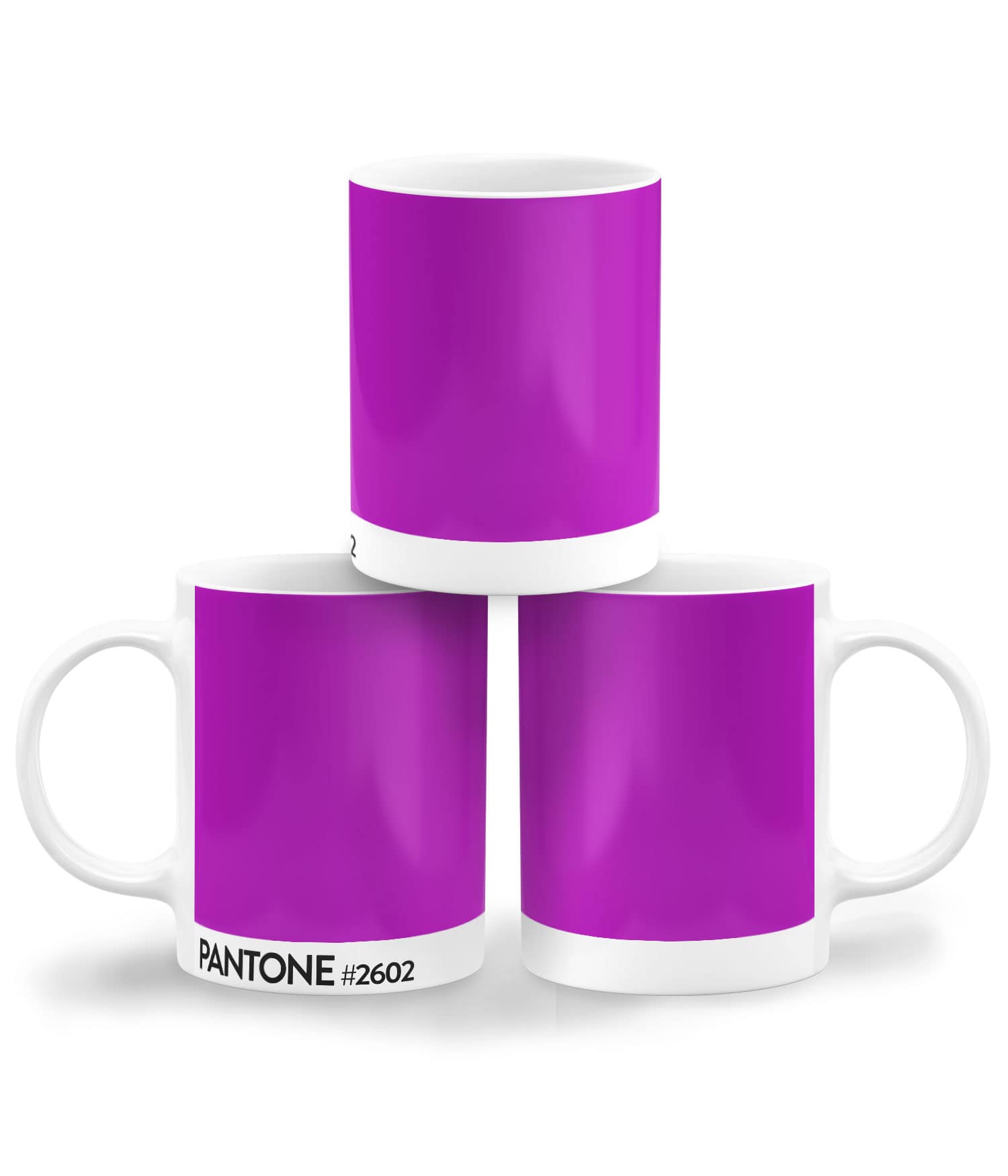 Taza Blanca 'Pantone #2602'. Diestro. ChapartsDesigns Taza Blanca 'Pantone #2602'. Diestro. ChapartsDesigns