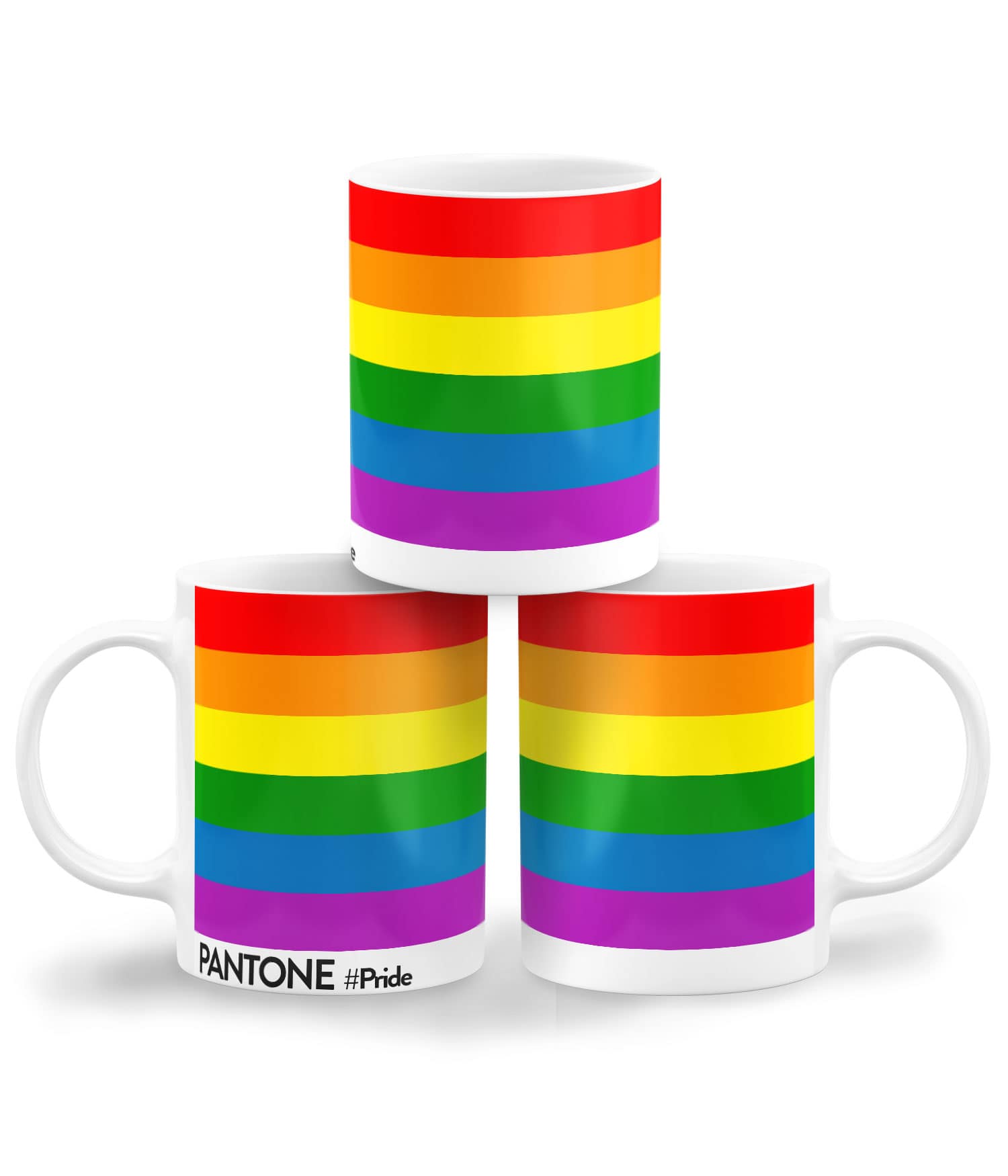 Taza Blanca 'Pantone #Pride'. Diestro. ChapartsDesigns Taza Blanca 'Pantone #Pride'. Diestro. ChapartsDesigns