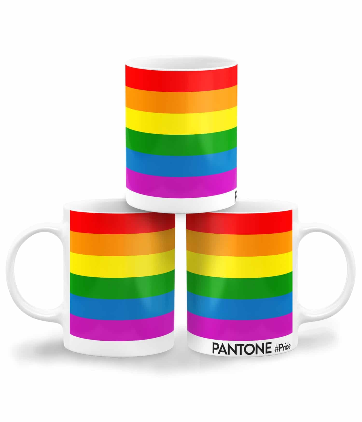 Taza Blanca 'Pantone #Pride'. Zurdo. ChapartsDesigns Taza Blanca 'Pantone #Pride'. Zurdo. ChapartsDesigns