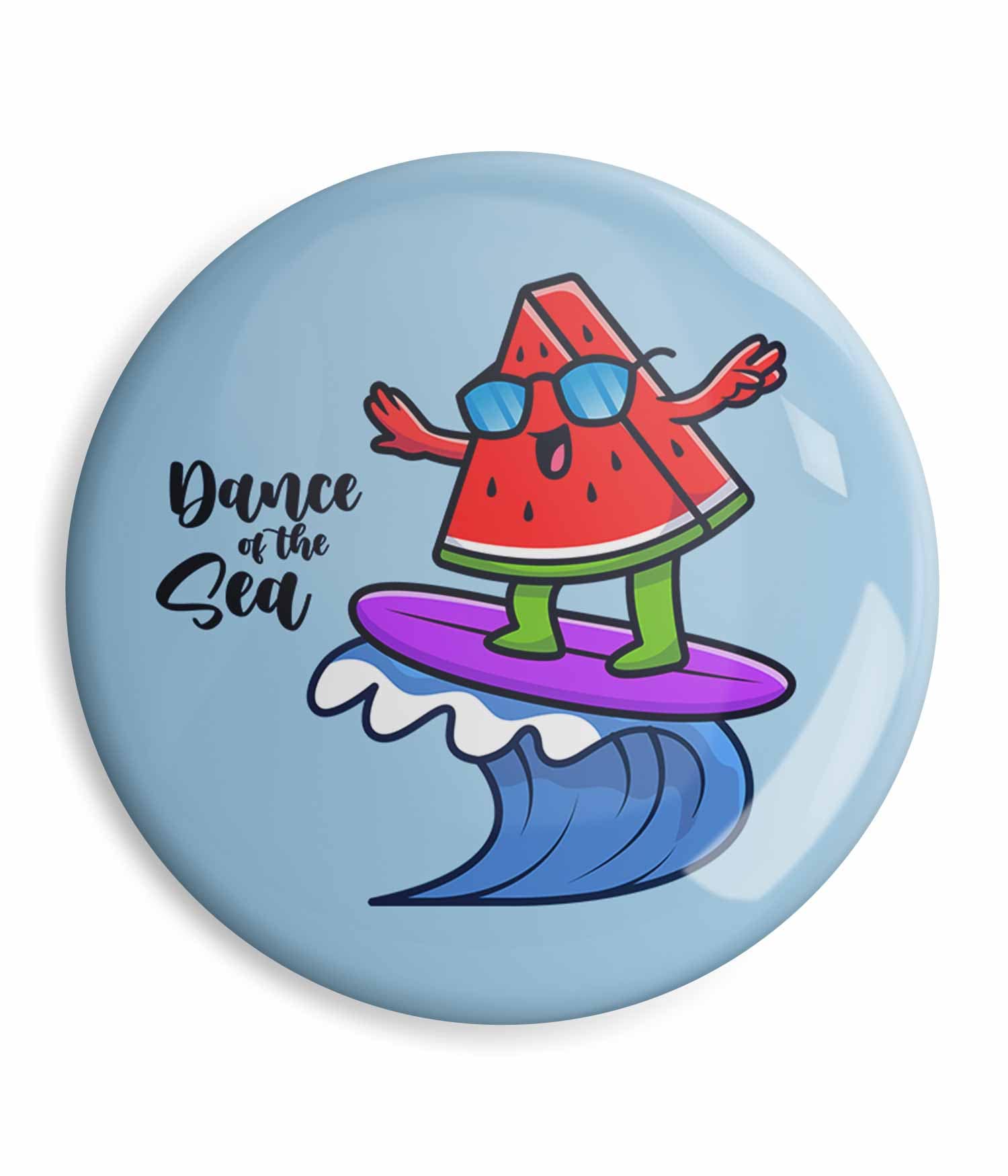 Chapa 'Dance os the Sea'. Azul. ChapartsDesigns Chapa 'Dance os the Sea'. Azul. ChapartsDesigns