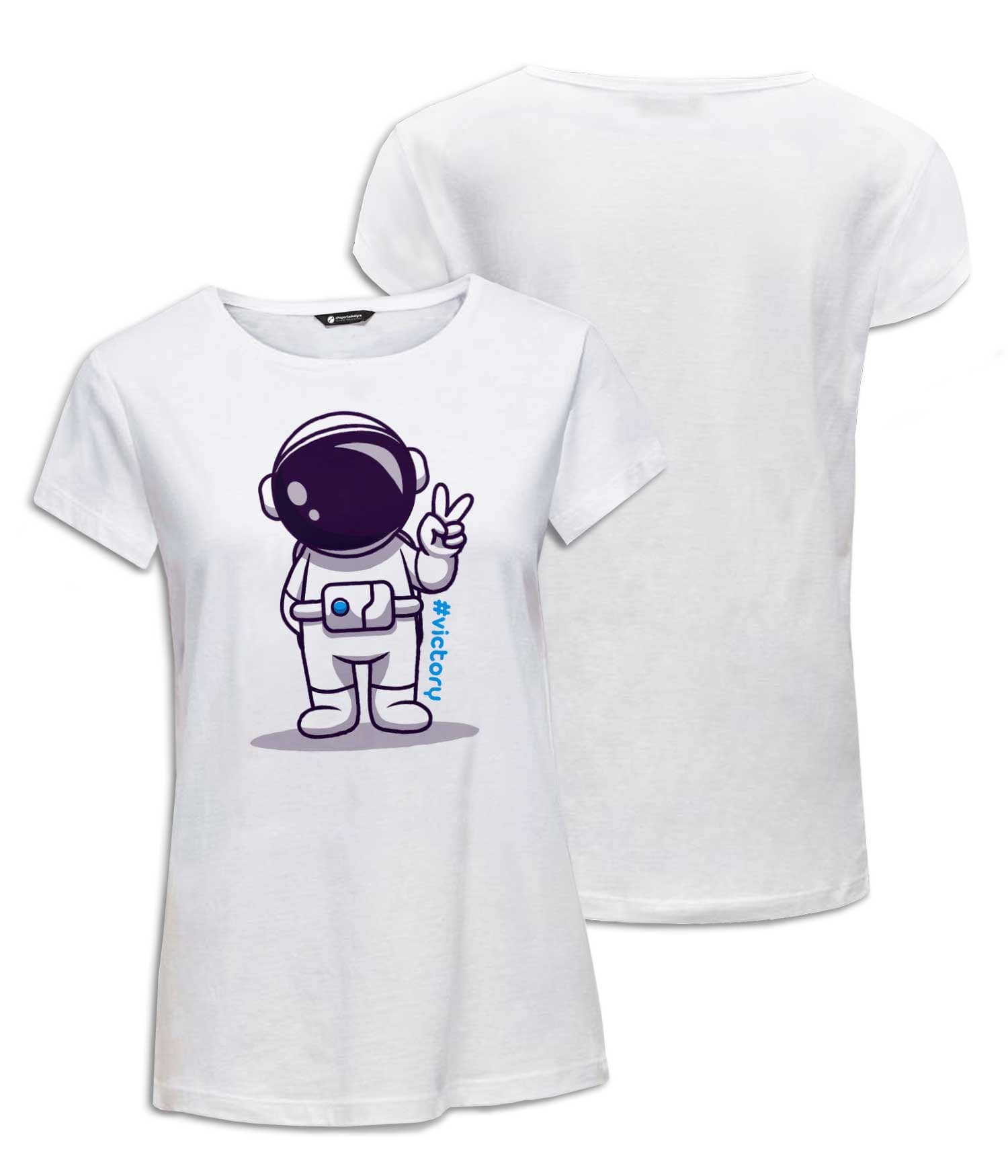 Camiseta Mujer 'Apolo #Victory'. Frontal y Reverso. ChapartsDesigns Camiseta Mujer 'Apolo #Victory'. Frontal y Reverso. ChapartsDesigns