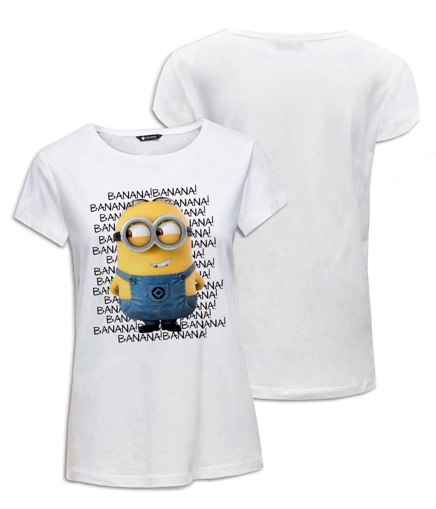 Camiseta Mujer 'Mi nombre es Bob'. Frontal y Reverso. ChapartsDesigns Camiseta Mujer 'Mi nombre es Bob'. Frontal y Reverso. ChapartsDesigns