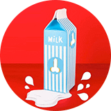 Logotipo 'LaCajaDeLeche'