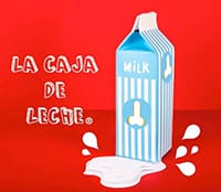 Logotipo 'LaCajaDeLeche'