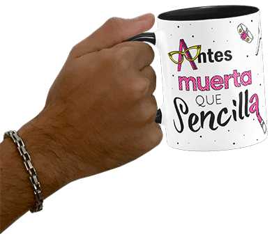 Tazas diseñadas para Diestros